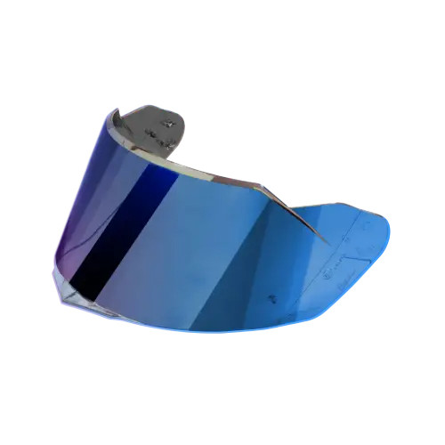 SMK Titan Pinlock Ready Blue Mirror Shield