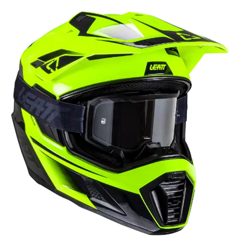 Leatt ADV 8.5 V25 Hi-Viz Helmet Kit