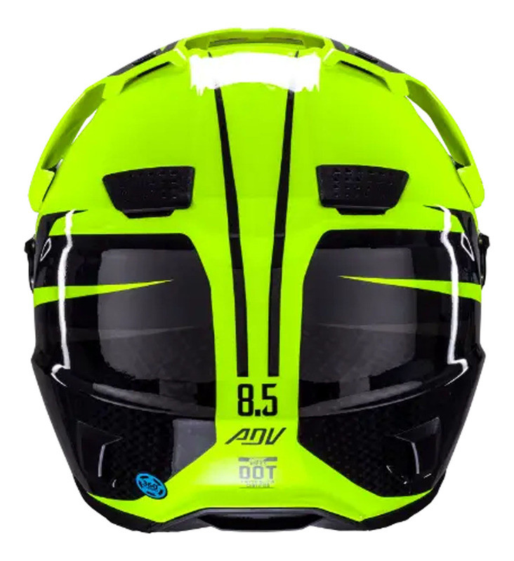 Leatt ADV 8.5 V25 Hi-Viz Helmet Kit
