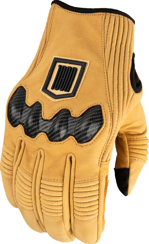 Icon Long Track CX Tan Gloves