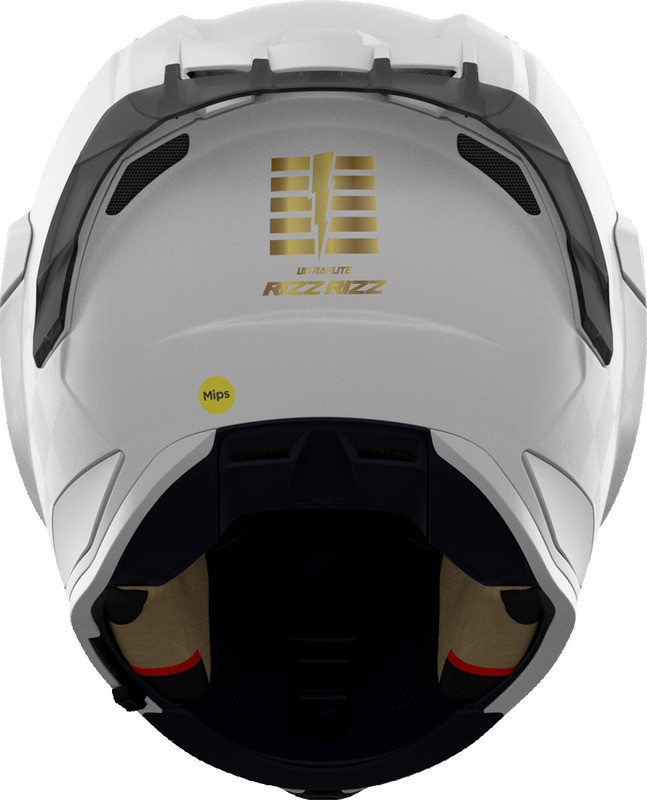 Icon Ultraflite Rizz White Helmet