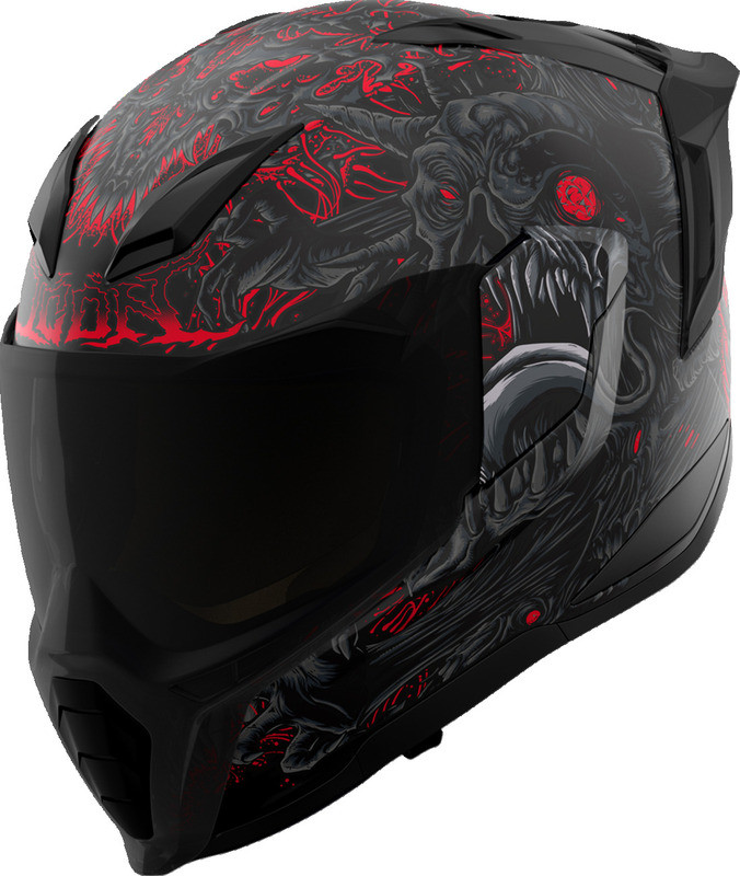 Icon Ultraflite Misanthrope Black Helmet - Speed Addicts