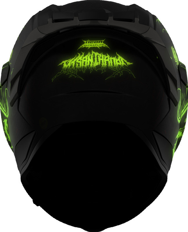 Icon Ultraflite Misanthrope Black Helmet - Speed Addicts