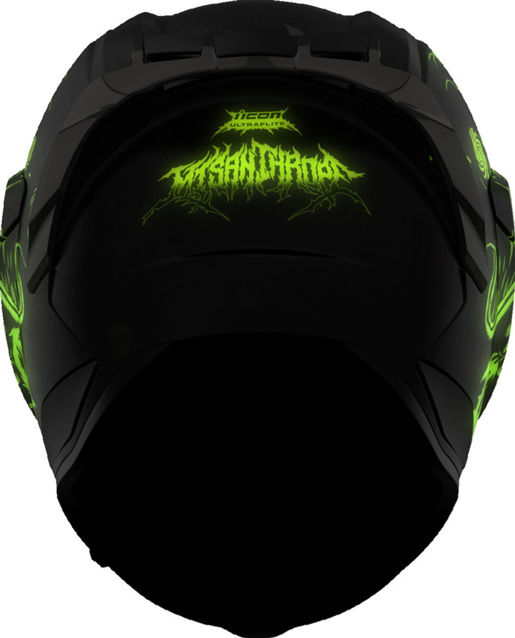 Icon Ultraflite Misanthrope Black Helmet