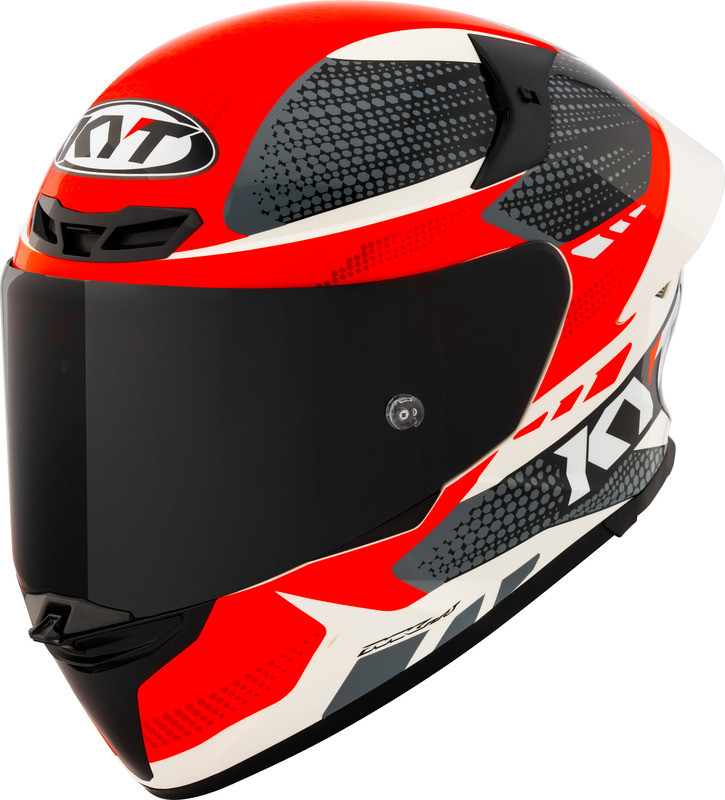 KYT TT-Revo Gear Black Red Helmet