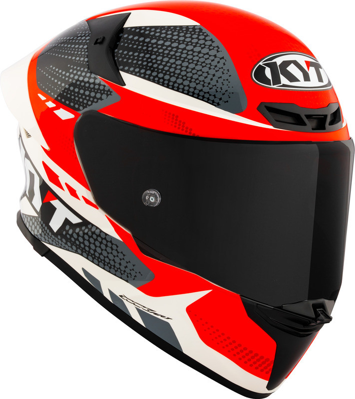KYT TT-Revo Gear Black Red Helmet