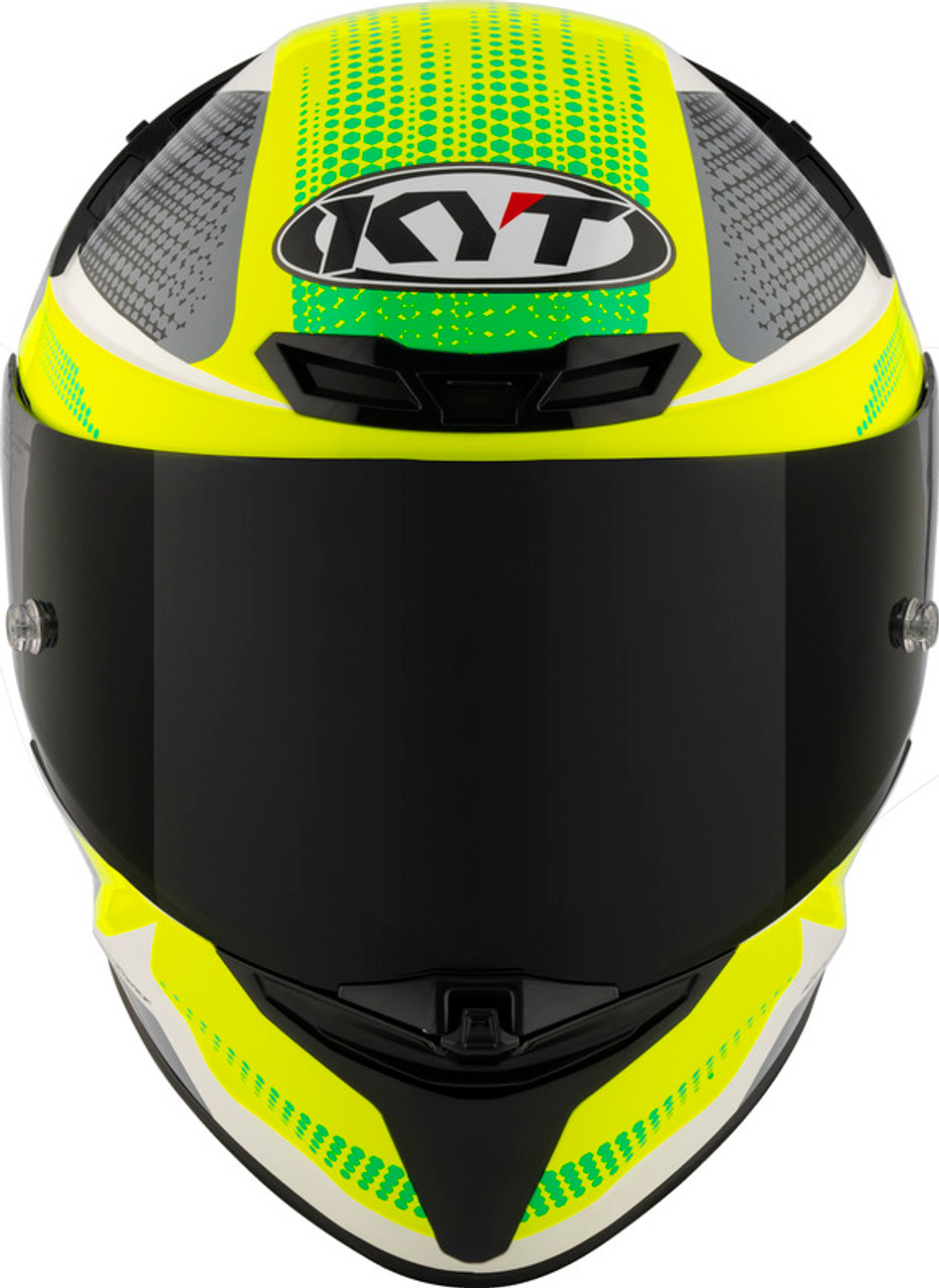 KYT TT-Revo Gear Black Yellow Helmet