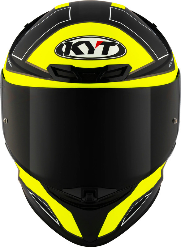 KYT TT-Revo Electron Black Yellow Matte Helmet