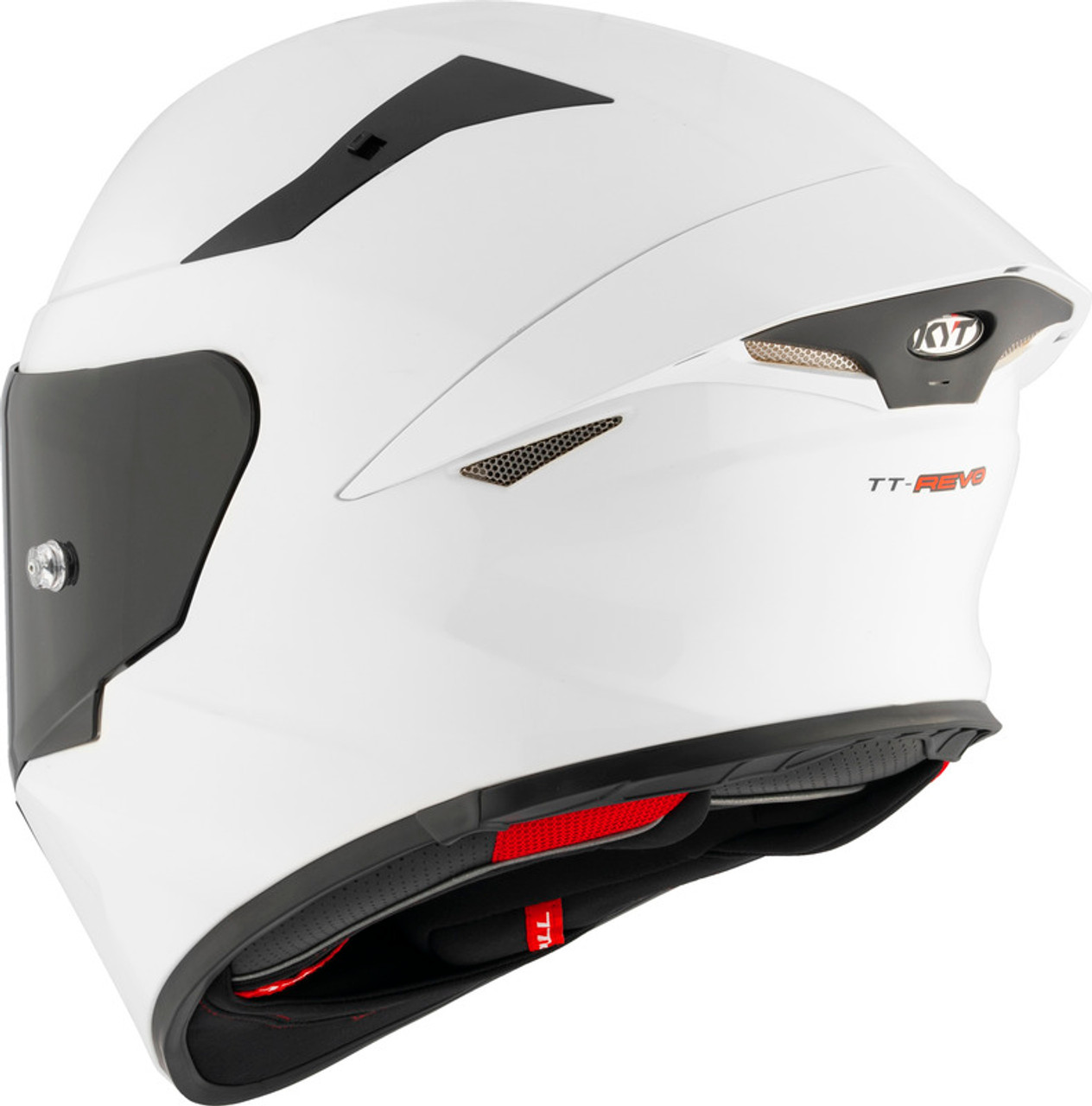 KYT TT-Revo White Helmet