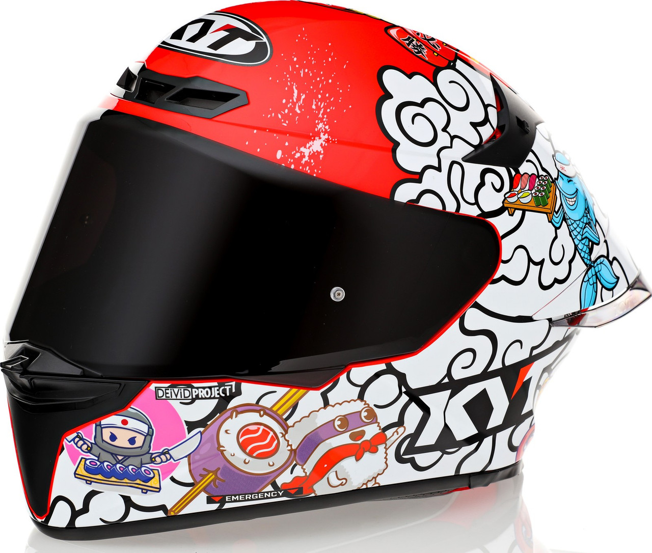 KYT TT-REVO Sushi Time Mサイズ KYT TT-Revo Sushi Time Helmet - Speed Addicts