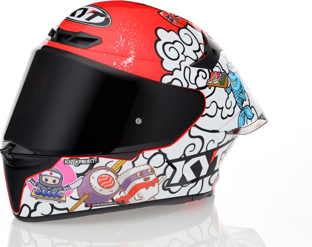 ruiです KYT TT-Revo Sushi Time Helmet - Speed Addicts