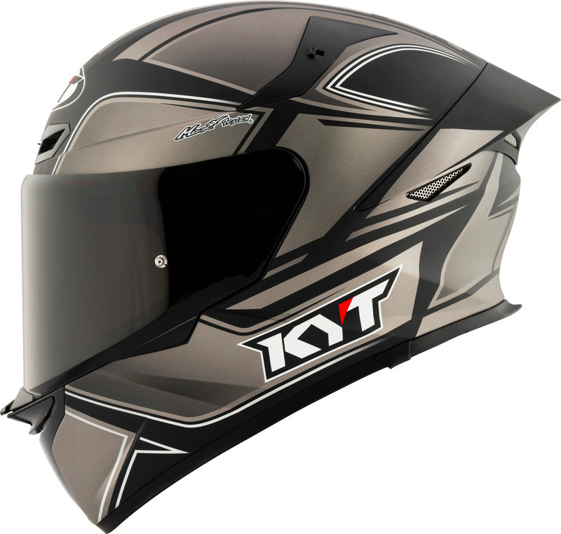 KYT TT-Revo Tourist Matte Cool Grey Helmet