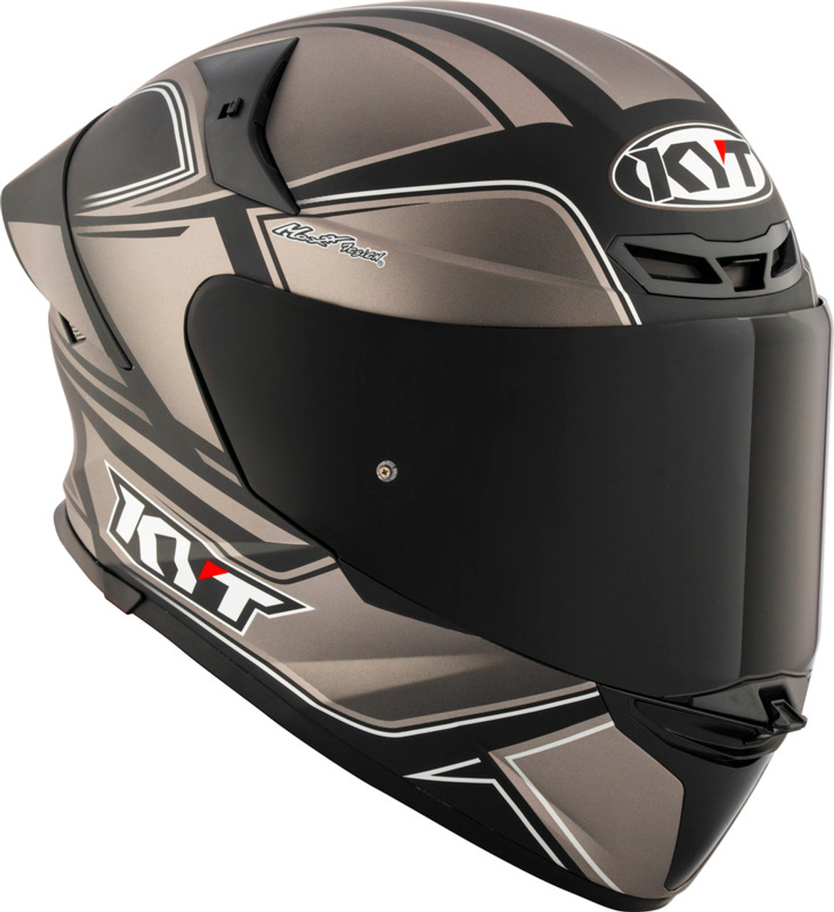KYT TT-Revo Tourist Matte Cool Grey Helmet