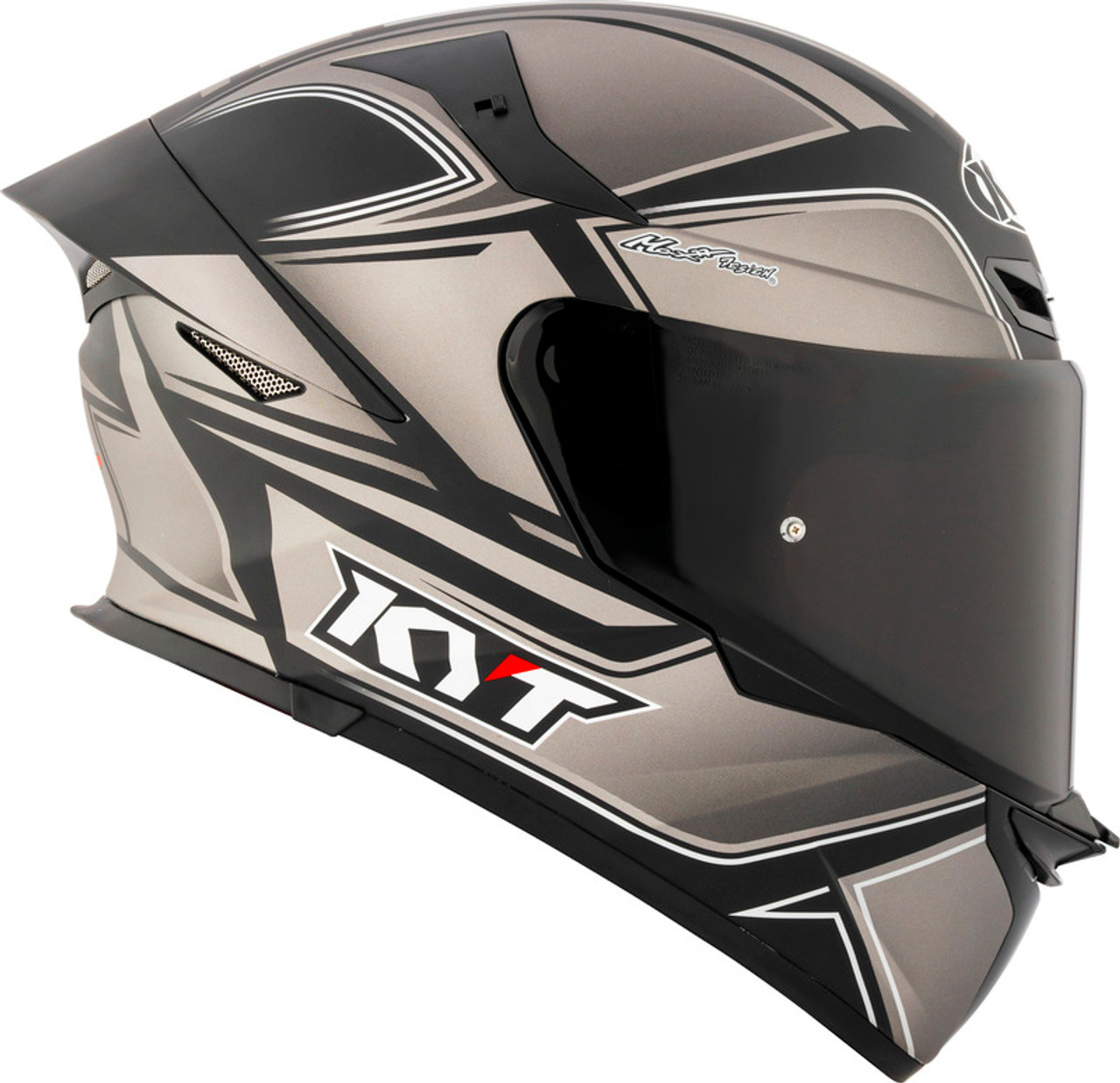 KYT TT-Revo Tourist Matte Cool Grey Helmet