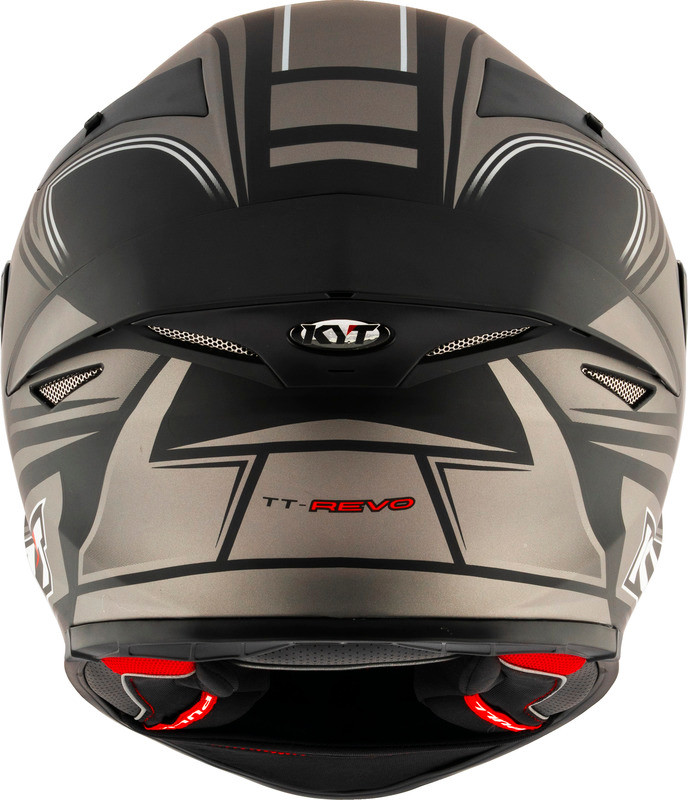 KYT TT-Revo Tourist Matte Cool Grey Helmet