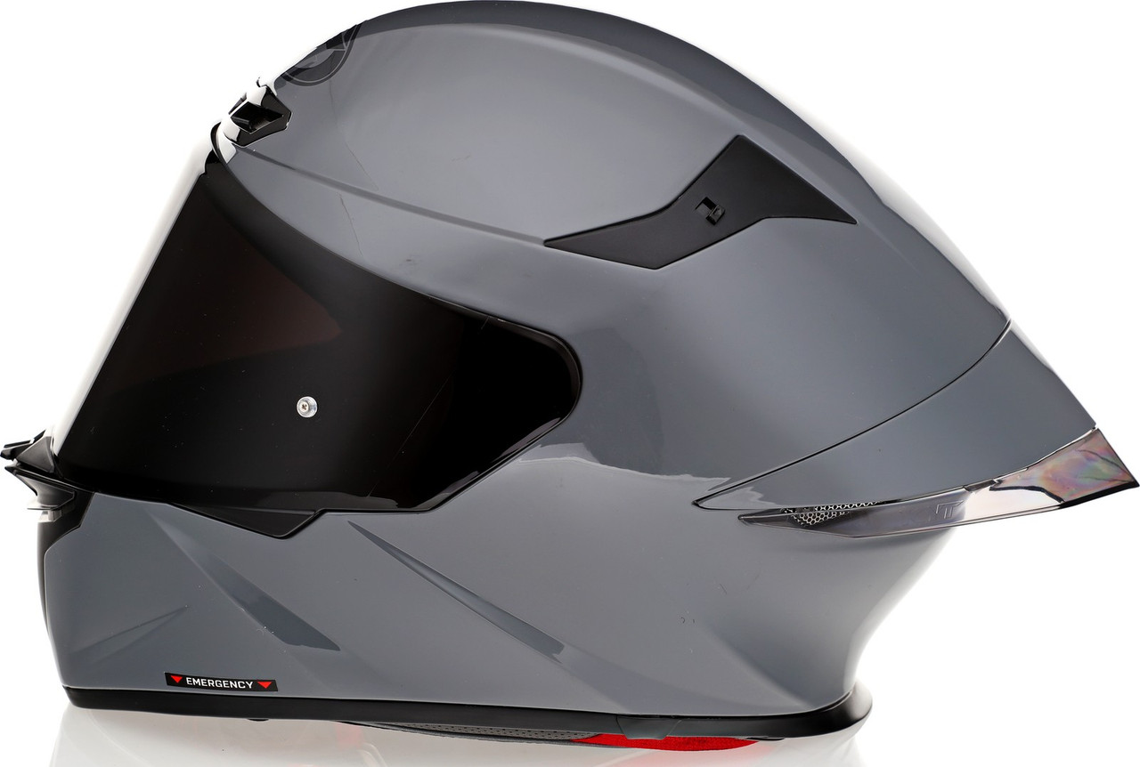 KYT TT-Revo GRL Grey Helmet - Speed Addicts