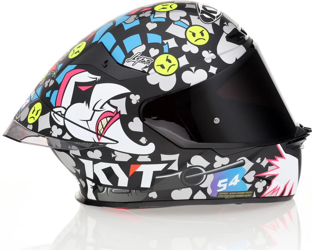 KYT TT-Revo Riccardo Rossi 2022 Matte Replica Helmet
