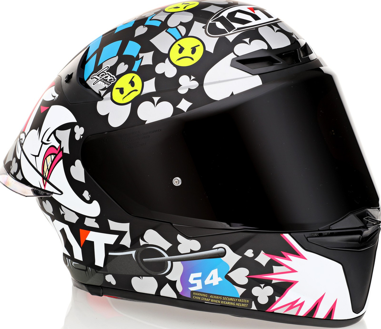 KYT TT-Revo Riccardo Rossi 2022 Matte Replica Helmet - Speed Addicts