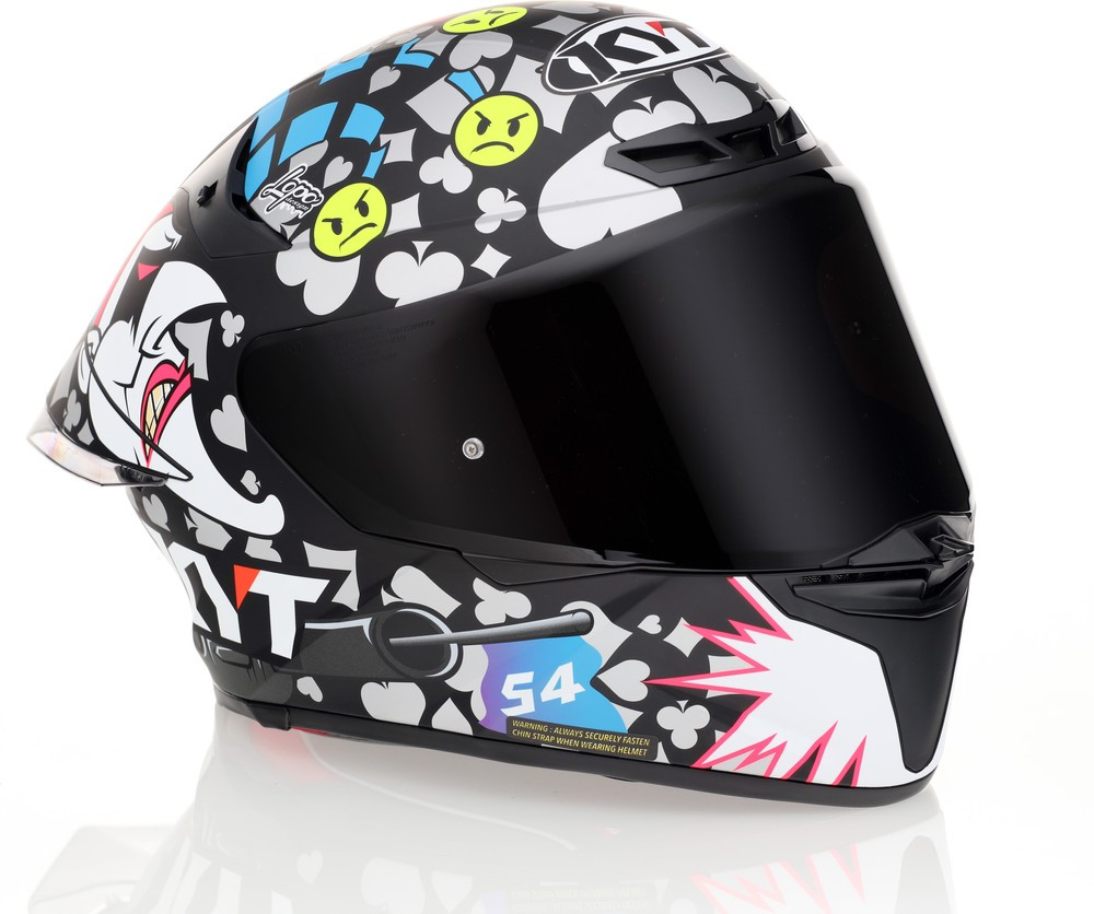 KYT TT-Revo Riccardo Rossi 2022 Matte Replica Helmet
