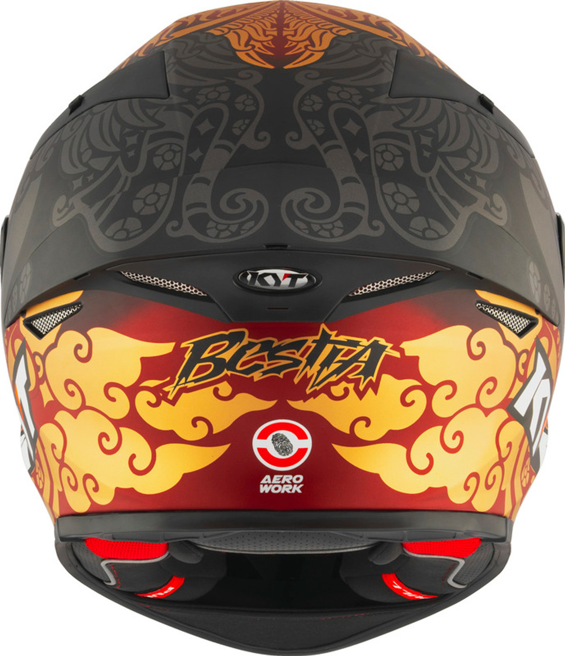 KYT TT-Revo Bastianini Indonesia 2024 Matte Replica Helmet