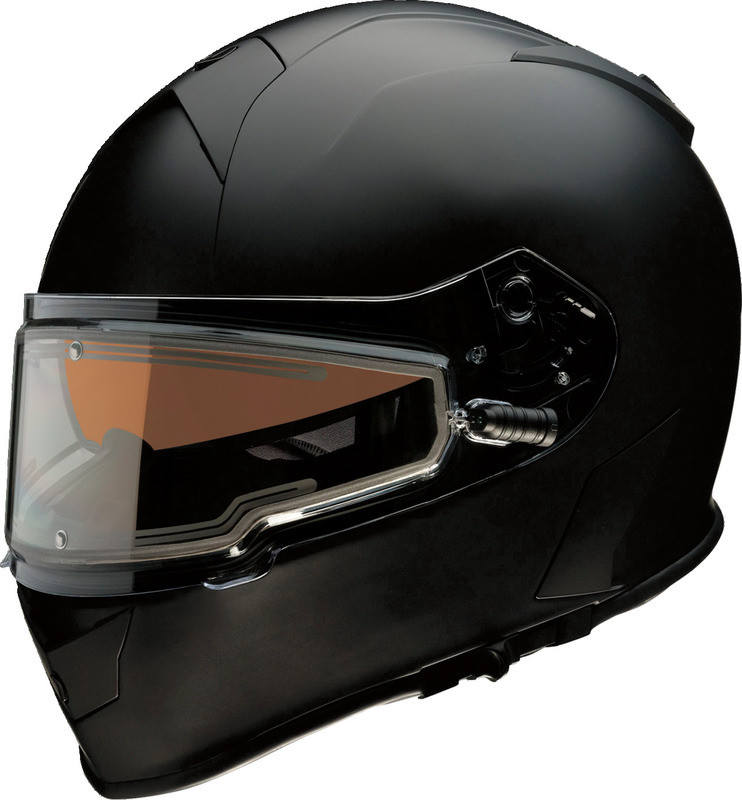 Z1R Warrant Electric Matte Black Helmet
