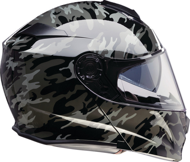 Z1R Solaris 2.0 Camo Black Gray Helmet