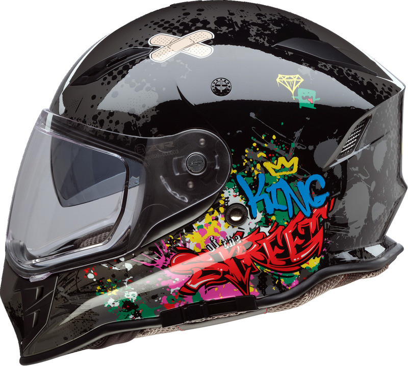 Z1R Nemesis Distro Gray Helmet - Speed Addicts