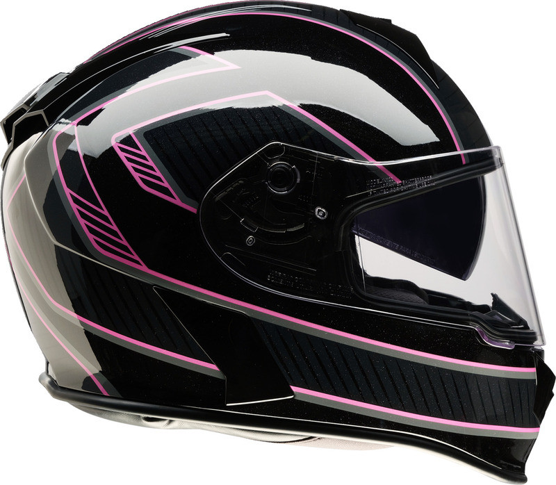 Z1R Warrant Amplify Black Pink Helmet