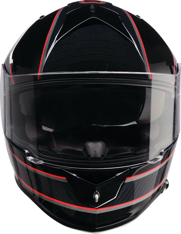 Z1R Warrant Amplify Black Red Helmet