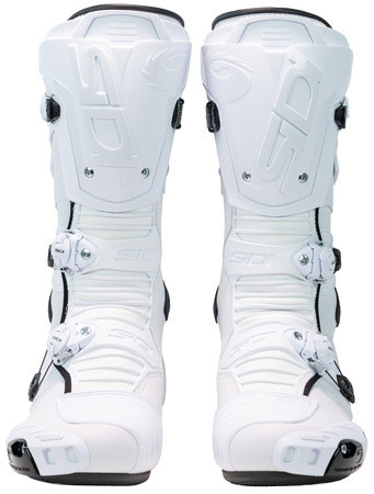 SIDI MAG 1 AIR レーシングブーツ ホワイト Sidi Mag-1 White Boots - Speed Addicts
