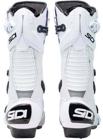 SIDI MAG 1 AIR レーシングブーツ ホワイト Sidi Mag-1 White Boots - Speed Addicts