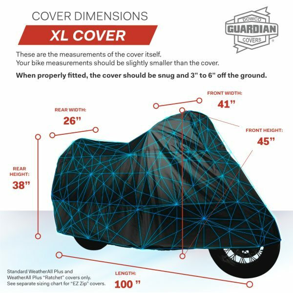 Dowco Cover Weatherall Plus Xl - 50004-02