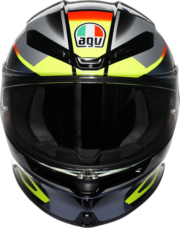 AGV K6 S Erazer Black Red Yellow Fluo Helmet