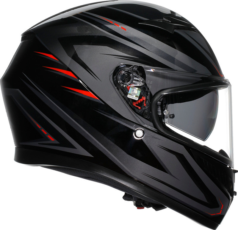 AGV K3 Syth Black Red Helmet