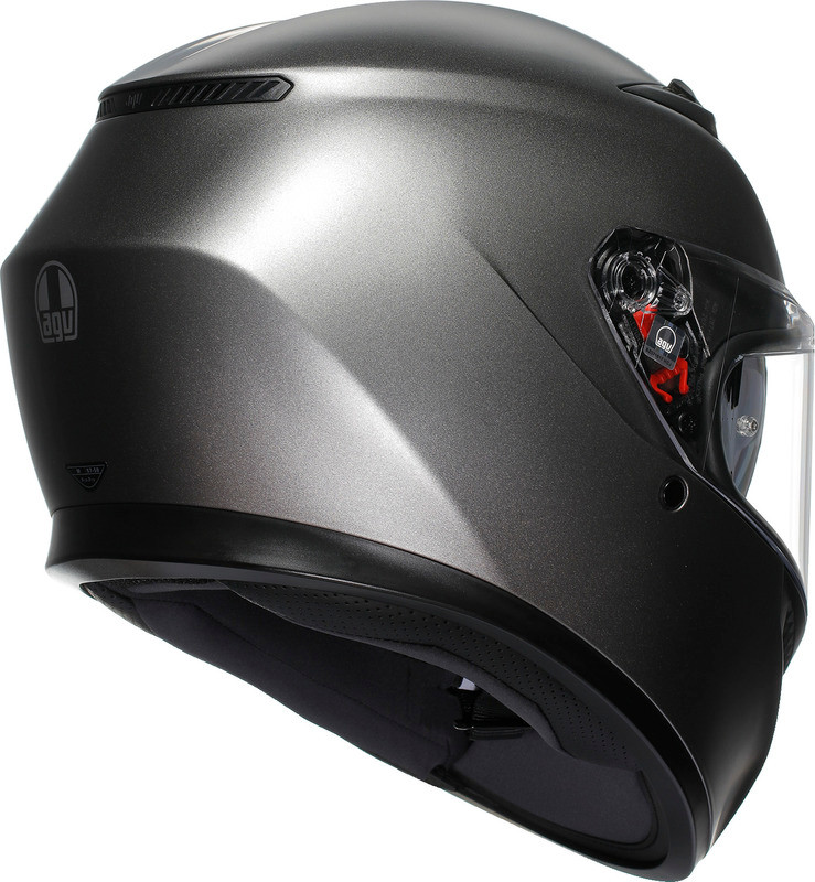 AGV K3 Mono Matte Luna Gray Helmet - Speed Addicts