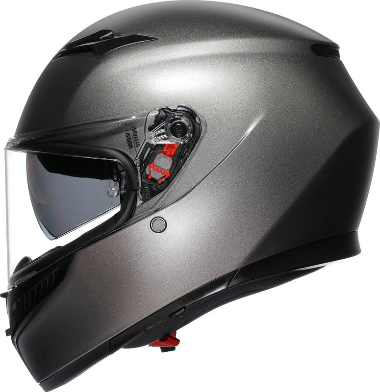 AGV K3 Mono Matte Luna Gray Helmet - Speed Addicts