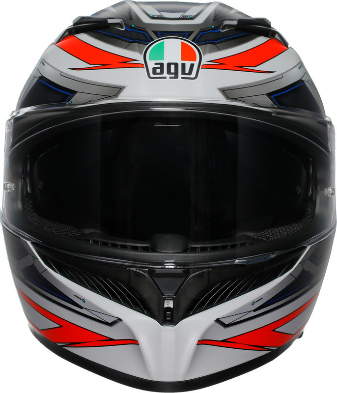 AGV K3 Space Matte White Red Fluo Helmet
