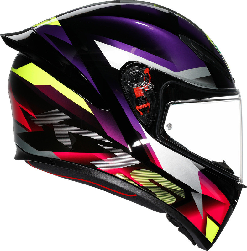 AGV K1 S Fastlap Black Purple Pink Helmet
