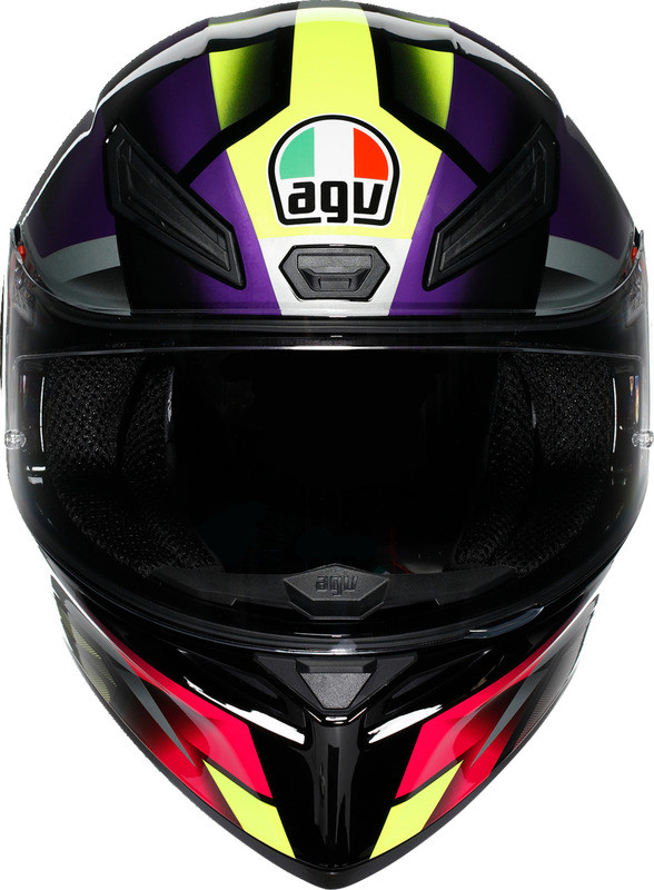 AGV K1 S Fastlap Black Purple Pink Helmet