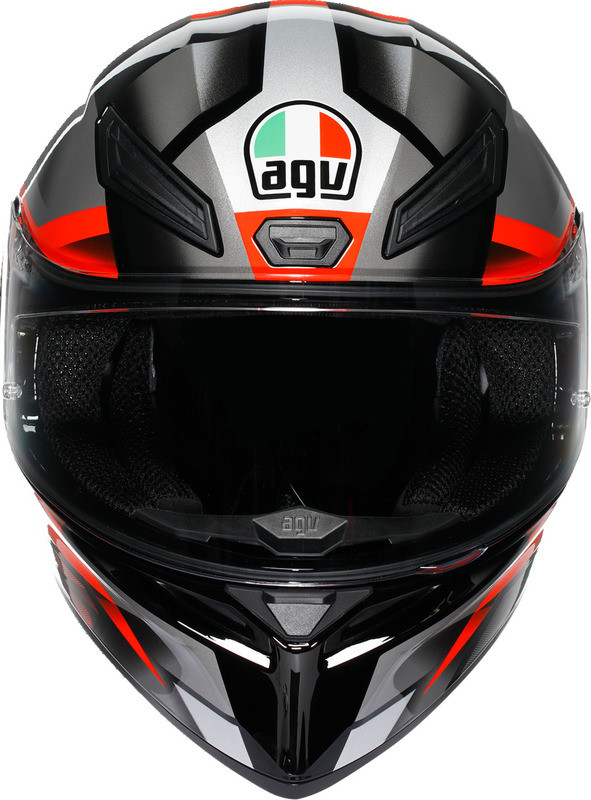 AGV K1 S Fastlap Black Gray Red Helmet