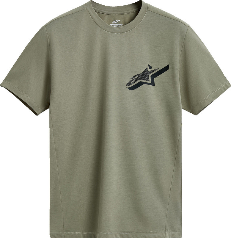 Alpinestars Attrition Performance Light Green Black T-Shirt