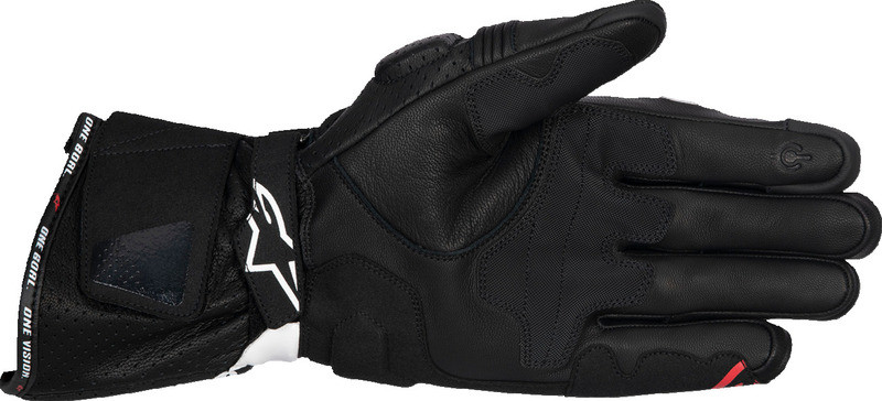 Alpinestars SP-3 Black White Fluo Red Gloves