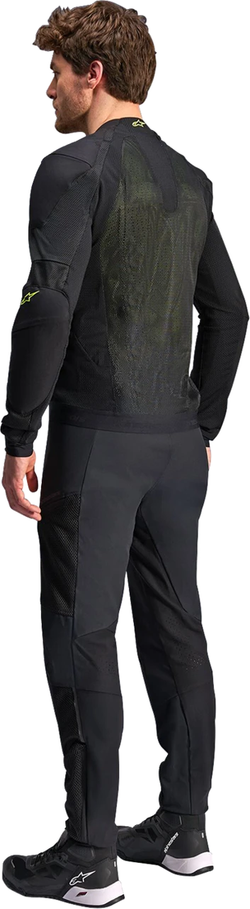 Alpinestars Troop-Air Black Fluo Yellow Jacket