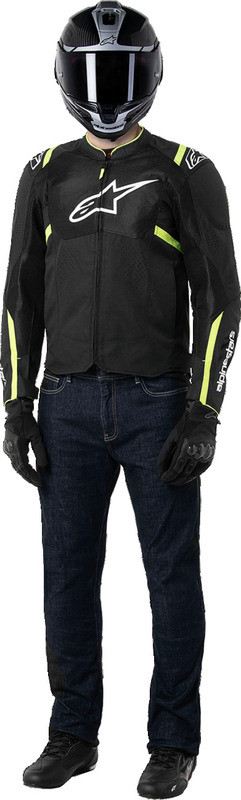 Alpinestars T-SPS Air V2 Black Yellow Fluo Jacket