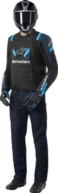 Alpinestars T-Stunt Air Black Dark Blue Blithe Jacket