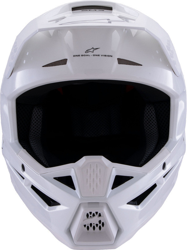 Alpinestars SM3 Solid Gloss White Helmet