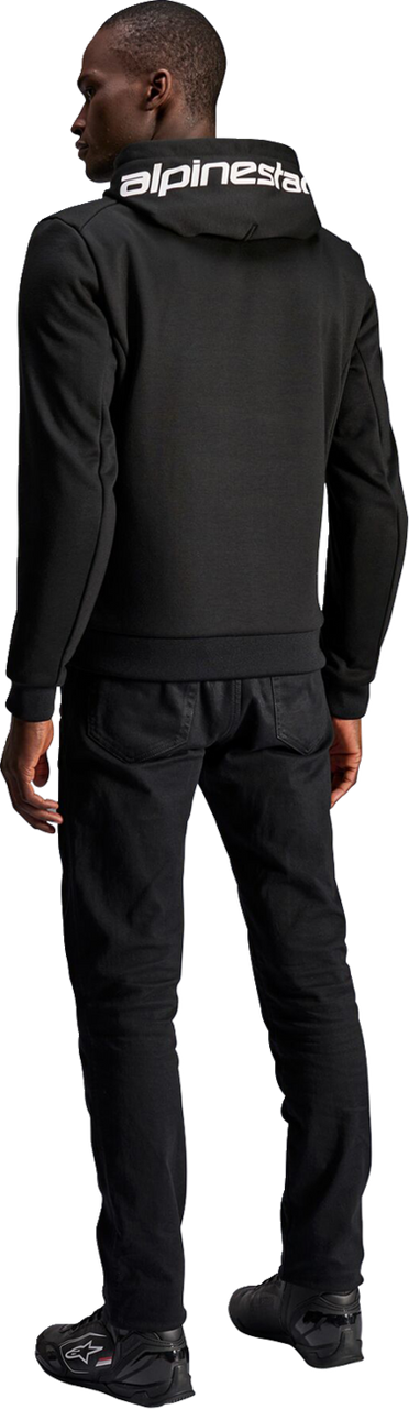 Alpinestars Chrome V2 Sport Black White Hoodie