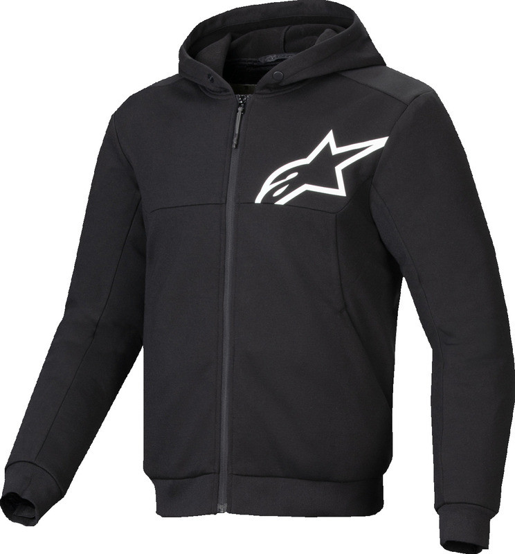 Alpinestars Chrome V2 Sport Black White Hoodie