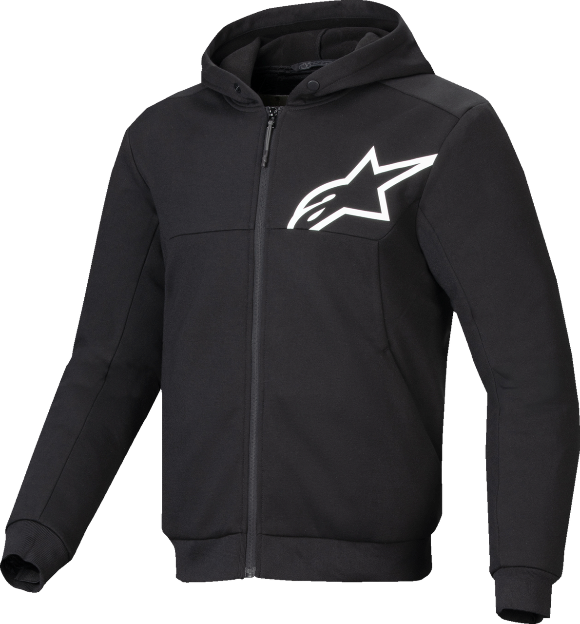 Alpinestars Chrome V2 Sport Black White Hoodie