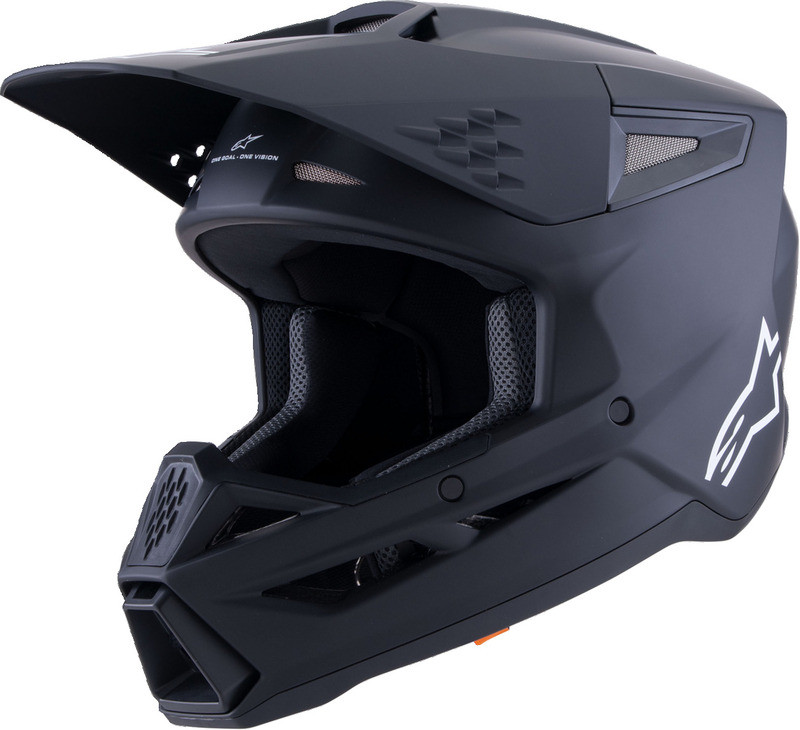 Alpinestars SM3 Solid Matte Black Helmet - Speed Addicts